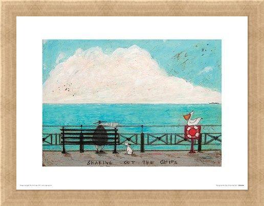 Framed Framed Sharing Out The Chips - Sam Toft