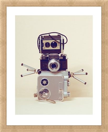 Framed Framed Robot Hands - Ian Winstanley