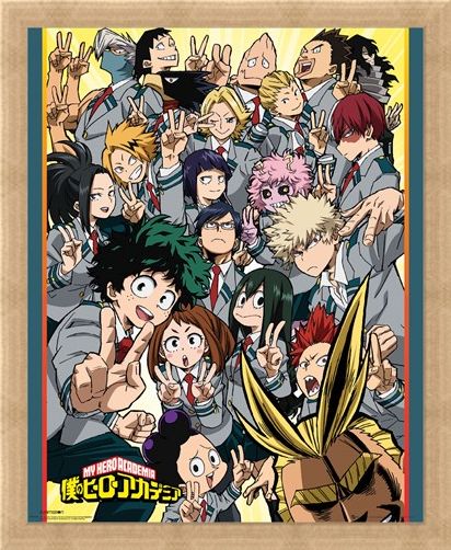 Framed Framed School Compilation - My Hero Academia