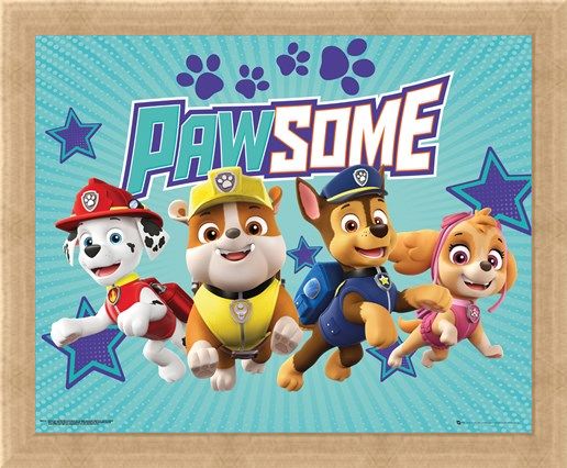 Framed Framed Pawsome - Paw Patrol