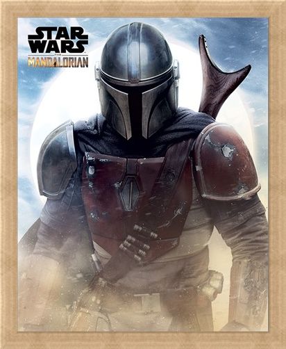 Framed Framed Sand - Star Wars: The Mandalorian