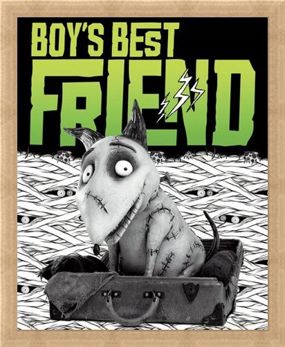 Framed Framed Boy's Best Friend - Tim Burton's Frankenweenie