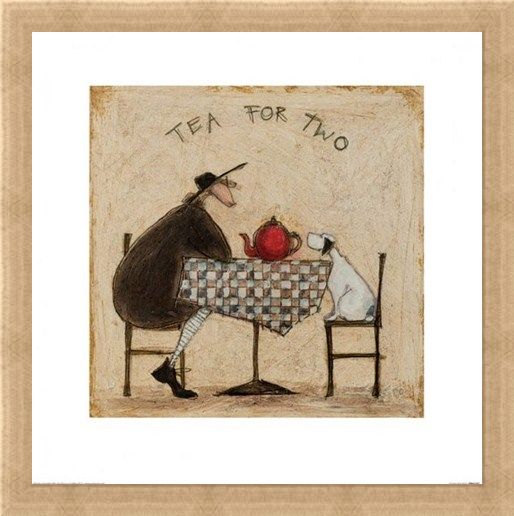 Framed Framed Tea for Two - Sam Toft