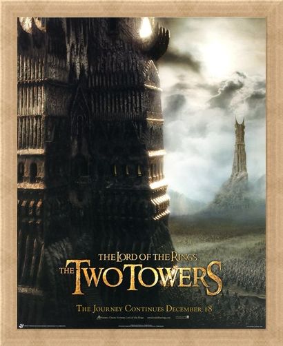 Framed Framed The Two Towers - Lord of the Rings