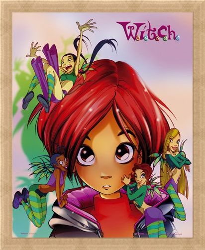 Framed Framed Will and Friends - Disney's W.I.T.C.H.