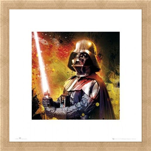 Framed Framed Darth Vader - Star Wars