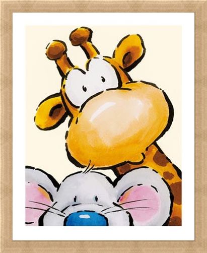 Framed Framed Funny Friends I - Jean Paul