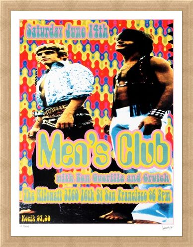 Framed Framed Men's Club - Frank Kozik