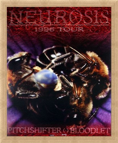 Framed Framed Neurosis 1996 Tour - Frank Kozik