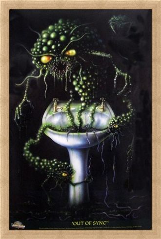 Framed Framed Out of Sync - The Art of Danny Flynn
