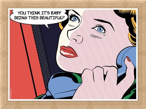 Framed Framed The Eternal Question - Pondering Pop Art