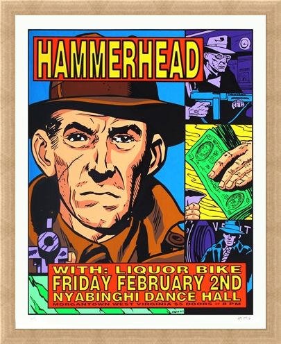 Framed Framed Hammerhead - Frank Kozik