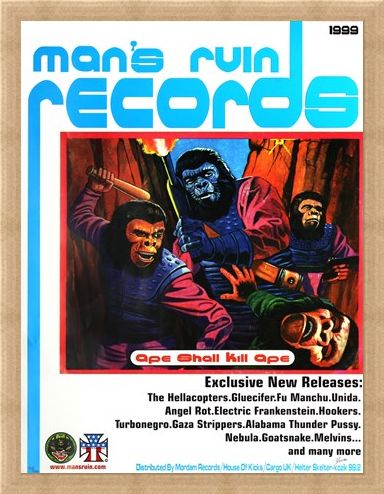 Framed Framed Ape Shall Kill Ape - Frank Kozik