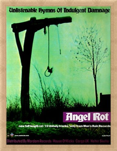 Framed Framed Unlistenable Hymns of Indulgent Damage - Angel Rot - Frank Kozik