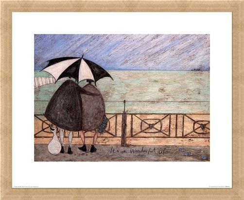 Framed Framed It's A Wonderful Life - Sam Toft