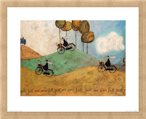 Framed Framed Just One More Hill - Sam Toft