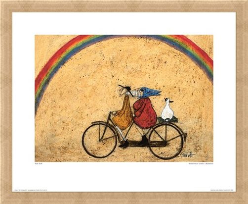 Framed Framed Somewhere Under A Rainbow - Sam Toft