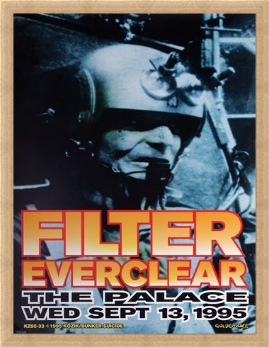 Framed Framed Filter supported by Everclear - Frank Kozik