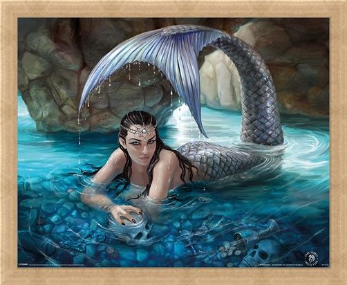 Framed Framed Hidden Depths - Anne Stokes