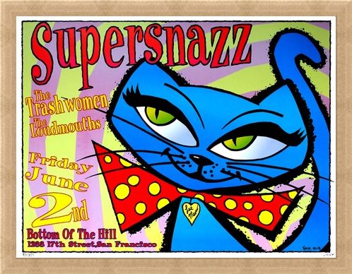 Framed Framed Supersnazz - Frank Kozik