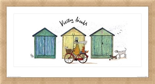 Framed Framed Visiting Friends - Sam Toft