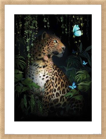 Framed Framed Leopard - Summer Thornton
