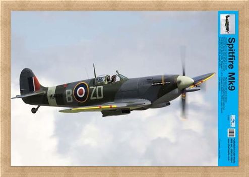 Framed Framed Spitfire - Learn The Ways of the Skies