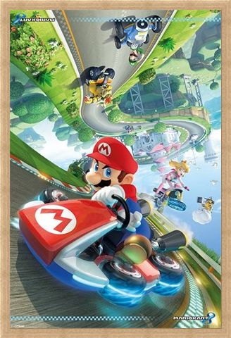 Framed Framed Flip - Mario Kart 8