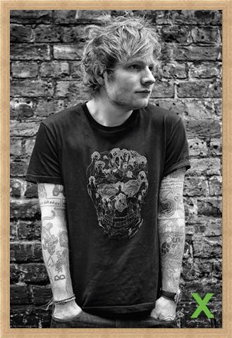Framed Framed Thinking Out Loud - Ed Sheeran