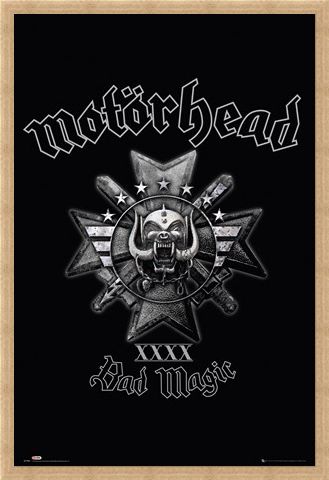 Framed Framed XXXX - Motorhead Bad Magic