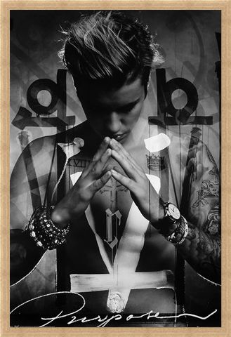 Framed Framed Purpose - Justin Bieber