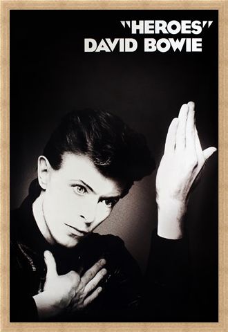 Framed Framed Heroes - David Bowie