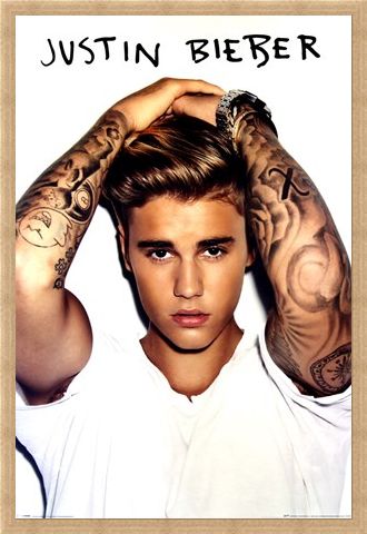 Framed Framed Musical 'Purpose' - Justin Bieber