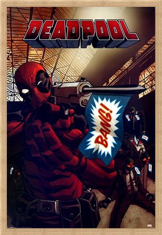 Framed Framed Bang! - Deadpool