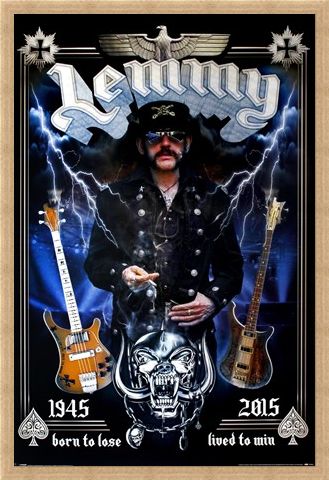 Framed Framed Lemmy Commemorative - Motorhead