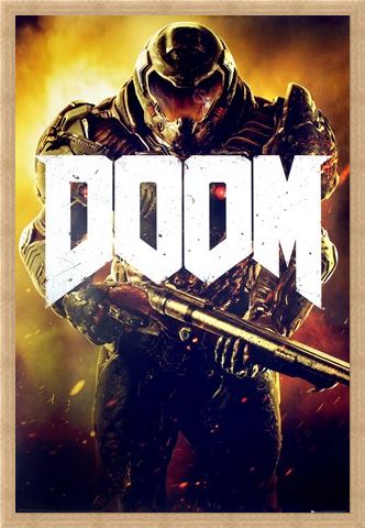 Framed Framed UAC Marine - Doom