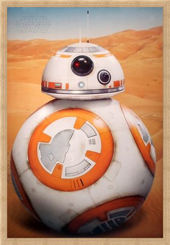 Framed Framed BB-8 Episode VII - Star Wars