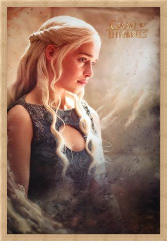 Framed Framed Mother Of Dragons - Game Of Thrones
