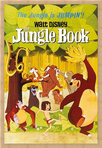 Framed Framed The Jungle Is Jumpin - Walt Disney The Jungle Book