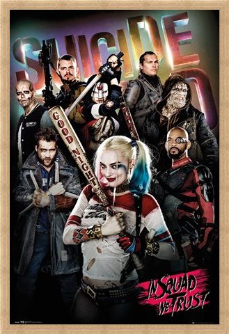 Framed Framed In Squad We Trust - Suicide Squad