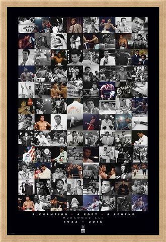 Framed Framed A Commemorative Montage - Muhammad Ali