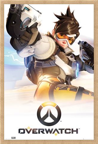 Framed Framed Omnic Crisis Cover Art - Overwatch