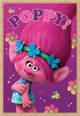 Framed Framed Poppy - Trolls The Movie