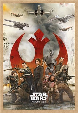 Framed Framed Rebels - Star Wars Rogue One