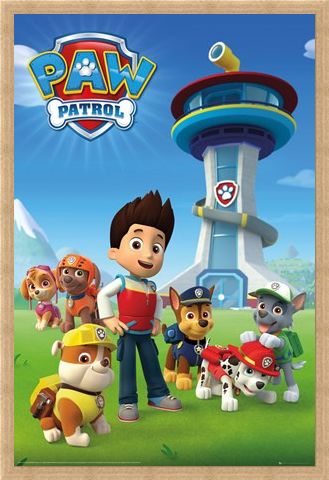 Framed Framed A Team Of Puppies - Paw Patrol