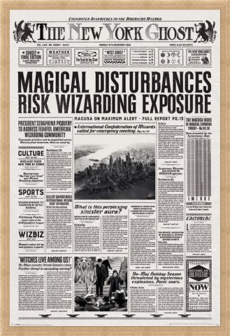 Framed Framed The New York Ghost - Fantastic Beasts