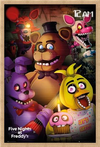 Framed Framed Group Shot - Five Nights At Freddy's