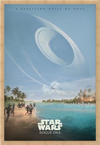 Framed Framed A Rebellion Built On Hope - Star Wars Rogue One