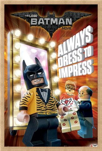 Framed Framed Always Dress To Impress - The Lego Batman Movie