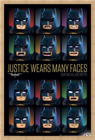 Framed Framed Justice Wears Many Faces - Lego Batman